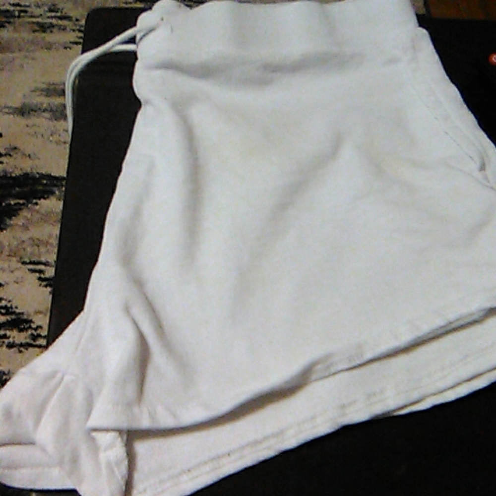 White Calvin Klein Shorts